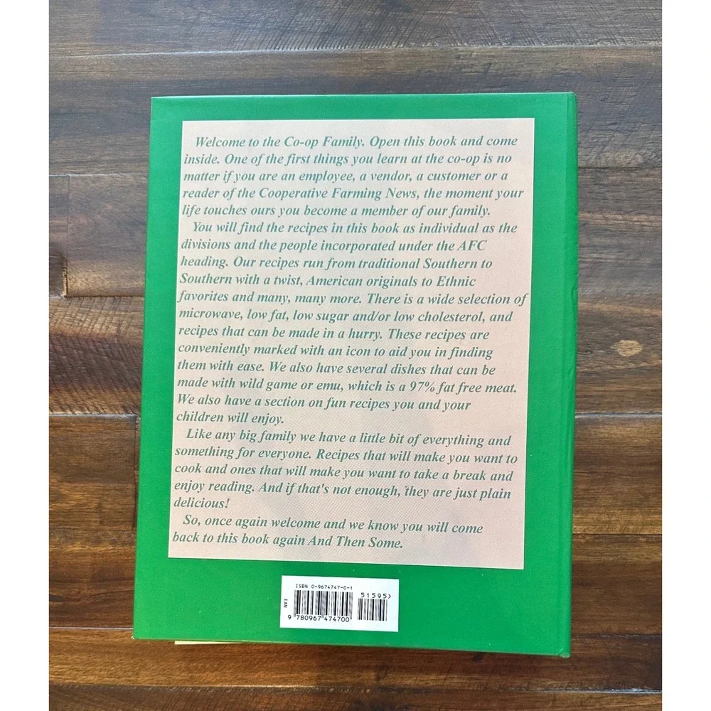Southern And Then Some Cookbook Alabama Farmers Cooperative Spiral Hardcover